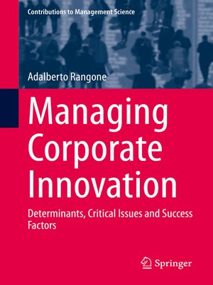 cover image of Managing Corporate Innovation